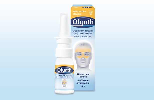 Olynth HA 1 mg/ml sprej za nos, otopina